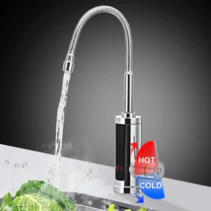 Electric Kitchen Faucet with Instant Hot Water, Electric Instant Water Heater Faucet – image 4