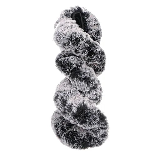 Tuzwa Plush Steering Wheel Cover – Super Soft Fuzzy 15-Inch Winter Car Wheel Cover for Warm, Comfortable Driving