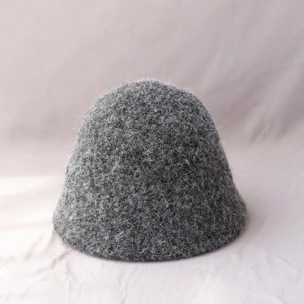 Bucket Hat Women, Foldable Wool Winter Hats for Cold Weather – image 10