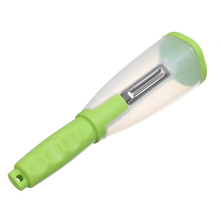 Stainless Steel Vegetable Peeler for Carrots, Apple Peeler with Non Slip Handle – image 5