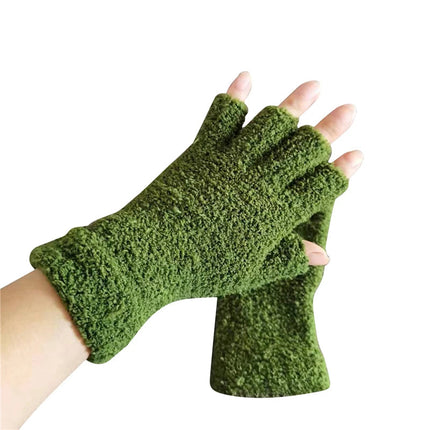 Fingerless Gloves for Women and Men, Warm Gloves for Typing and Texting – image 9
