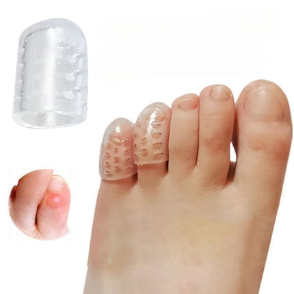 Toe Protectors for Running, Silicone Toe Covers and Gel Toe Guards 10 Pack