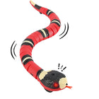 Interactive Cat Toys, Snake Toy for Cats with Infrared Sensors and Flashing Eyes, Rechargeable Robotic Snake