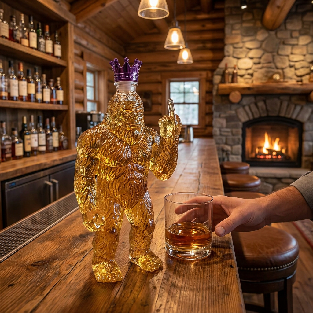 Bigfoot Whiskey Decanter