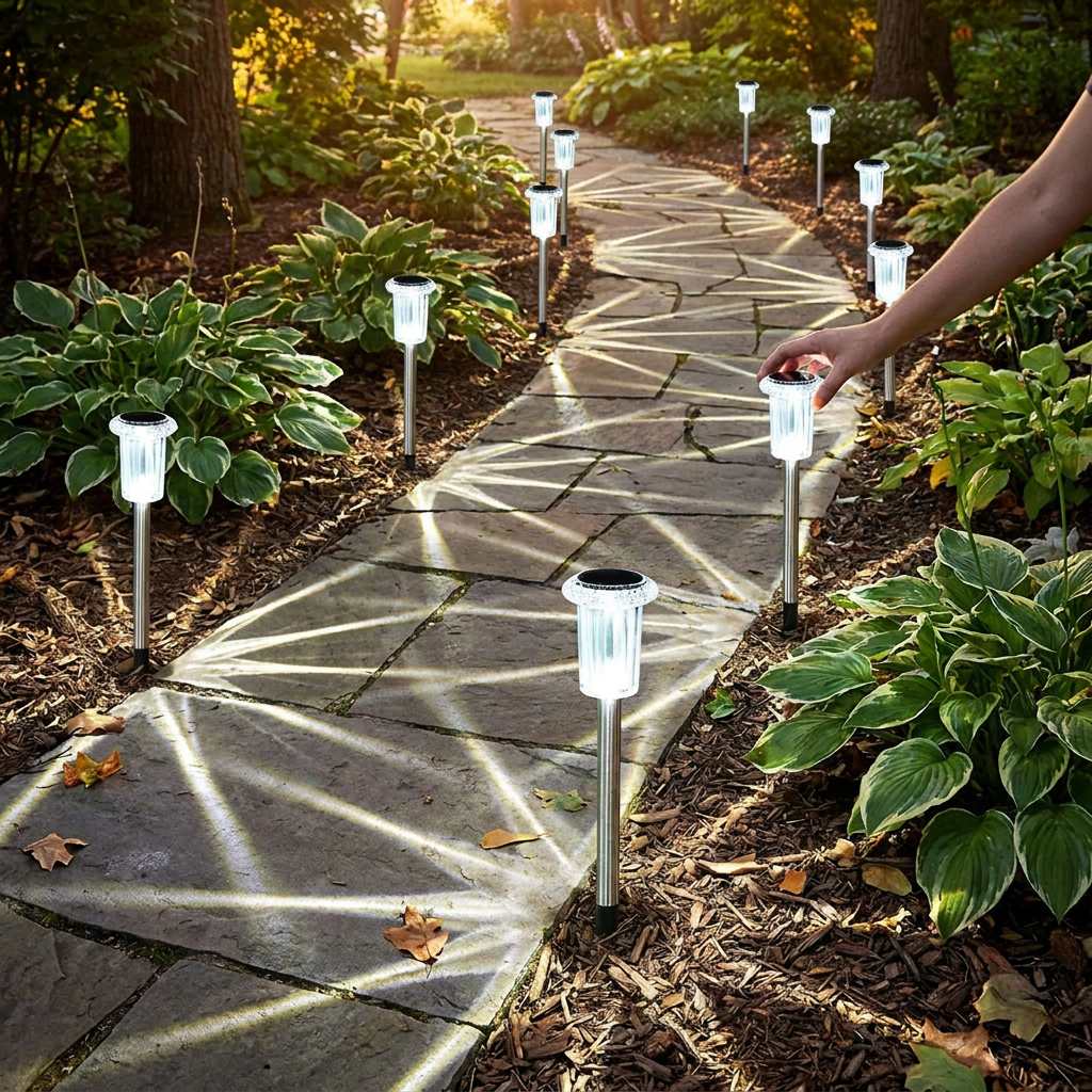 Solar Outdoor Lights 10pk