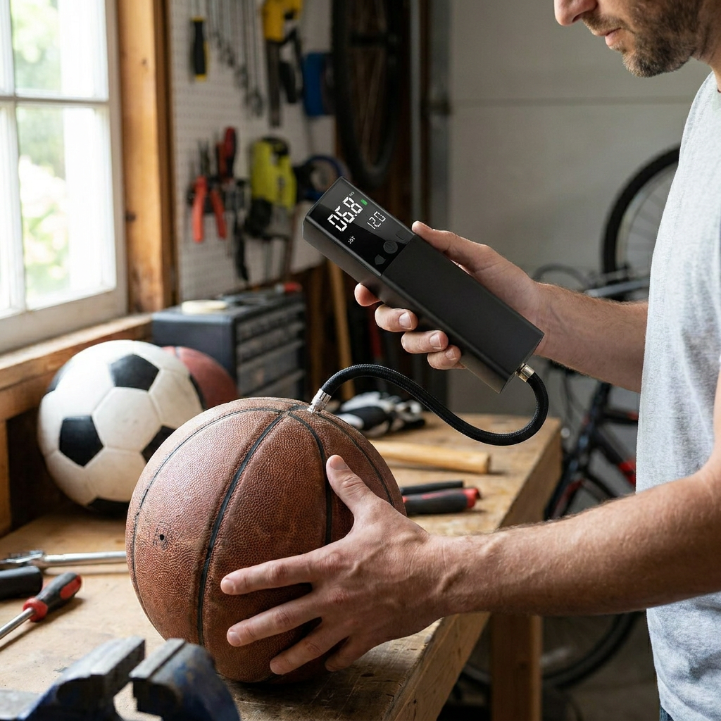 Electric Ball Pump lifestyle