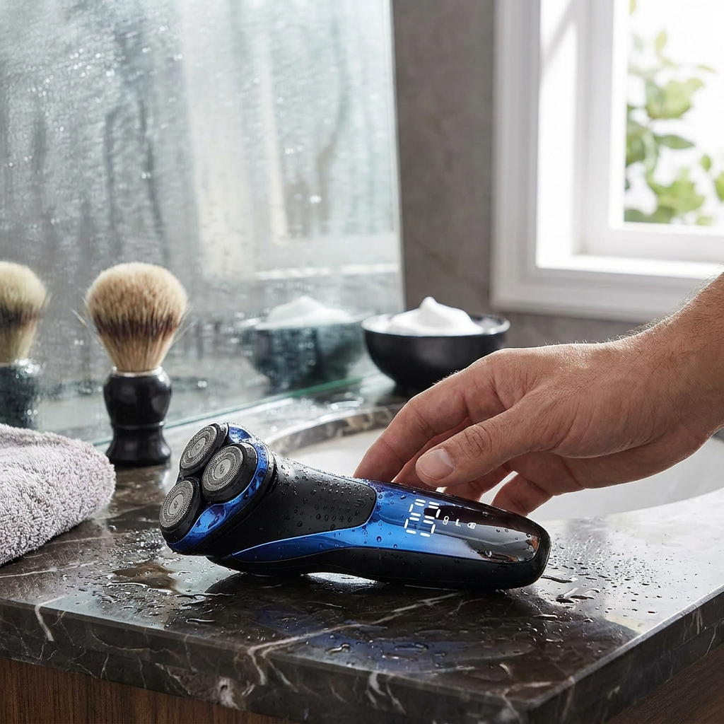 GroomPro Shaver lifestyle