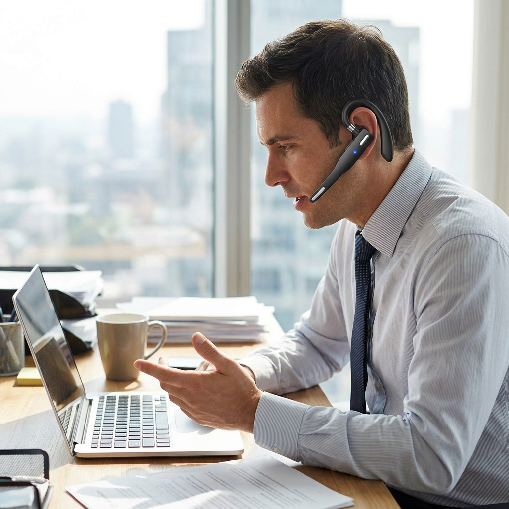 Bluetooth Headset lifestyle