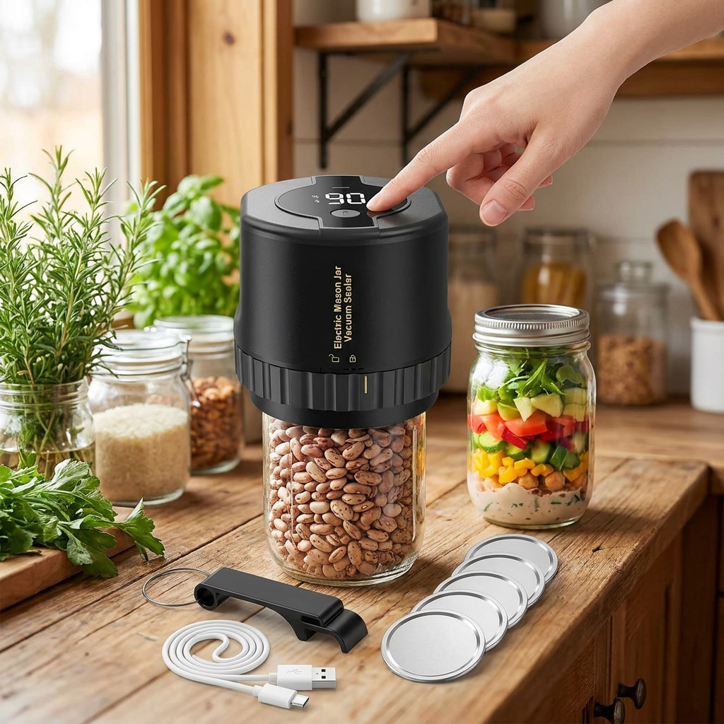 Jar Vacuum Sealer lifestyle