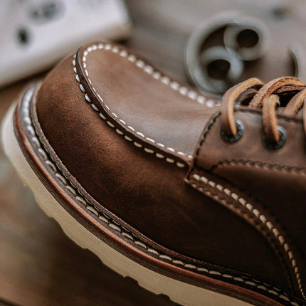 Waterproof Work Boots for Men, Full Grain Leather Goodyear Welt Boots for Hunting and Work – image 11