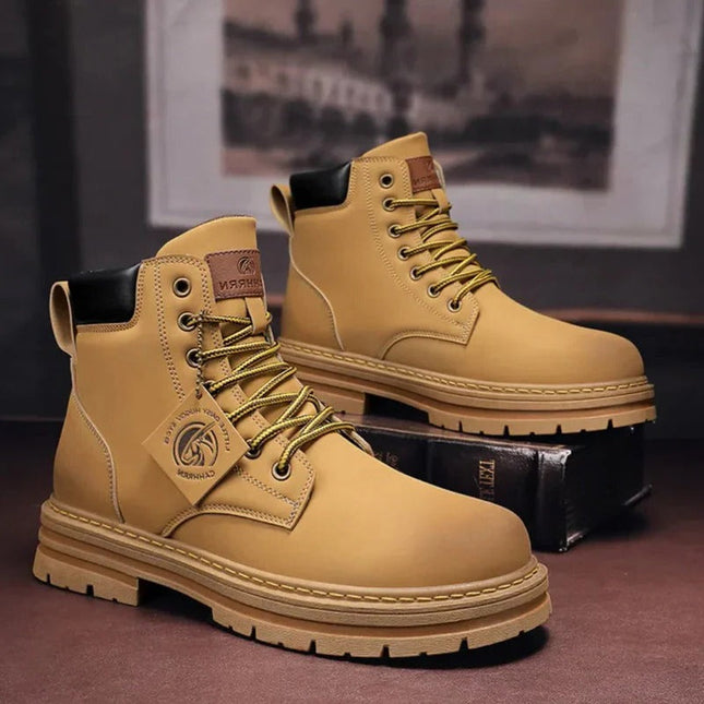 Boots for Men, Waterproof Work Boots with Non Slip Comfort Sole