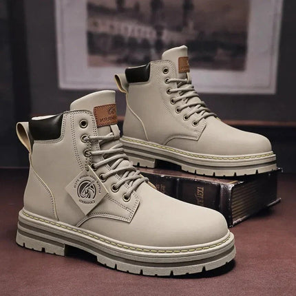 Work Boots for Men, Waterproof Boots with Non Slip Comfort Sole – image 4