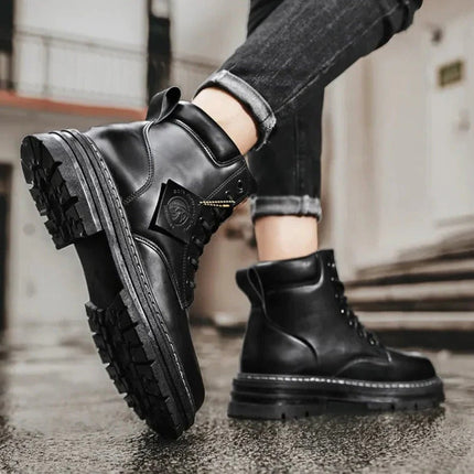 Work Boots for Men, Waterproof Boots with Non Slip Comfort Sole – image 6