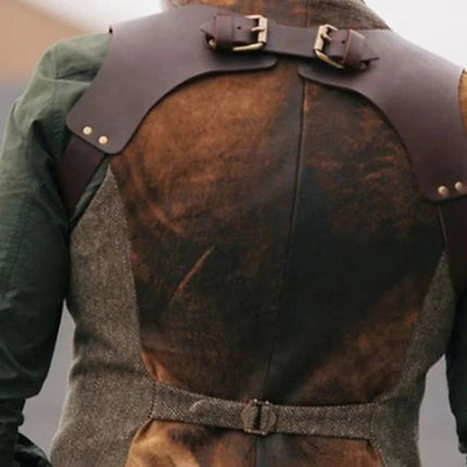 Mens Vest, Leather Vest for Men