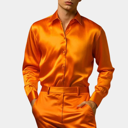 Mens Shirts for Business, Mens Dress Shirt with Tight Modern Cut – image 4