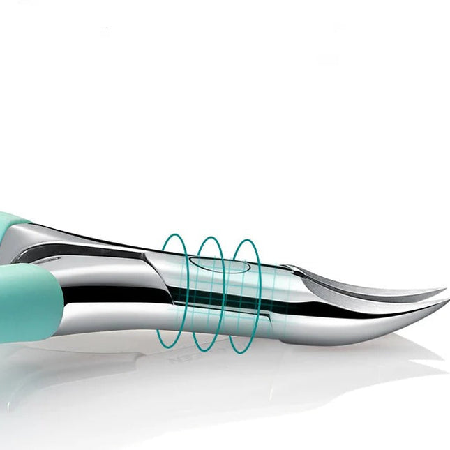 Toenail Clippers for Seniors, Thick Nail Clippers for Ingrown Nails, Stainless Steel Nail Clippers with Curved Blade