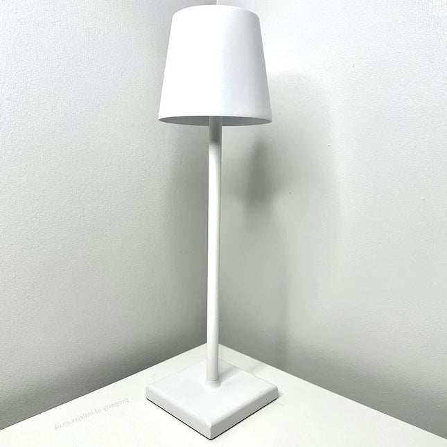 Cordless Table Lamp, Rechargeable Bedside Lamp with Touch Control, Modern Desk Lamp for Living Room and Home Office