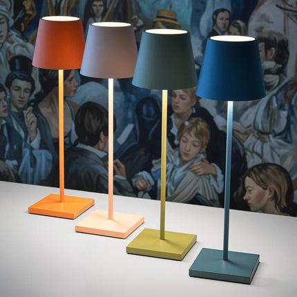 Cordless Table Lamp, Modern Desk Lamp for Living Room and Home Office