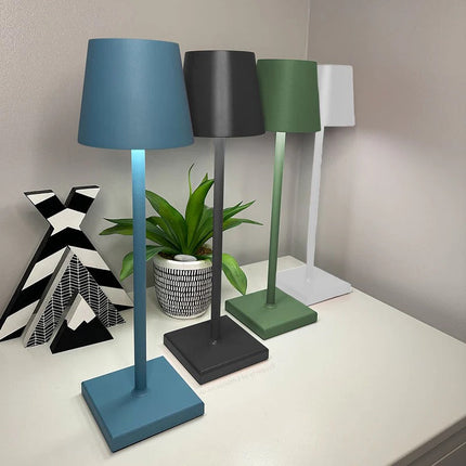 Cordless Table Lamp, Rechargeable Bedside Lamp with Touch Control