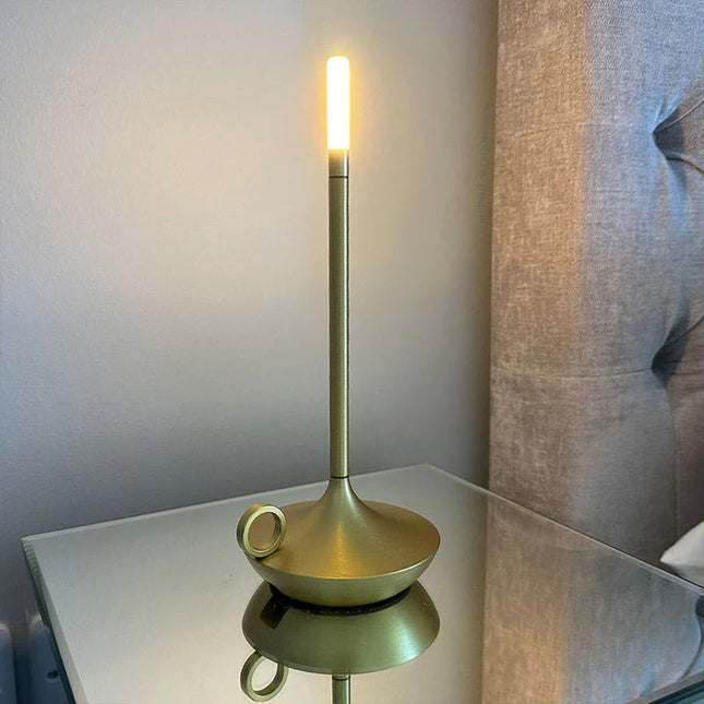 Table Lamp for Bedroom, Cordless Lamp with Touch Dimming
