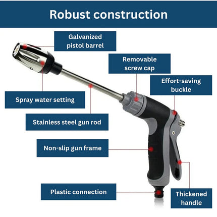 Hose Nozzle High Pressure, Garden Hose Nozzle Sprayer – image 5