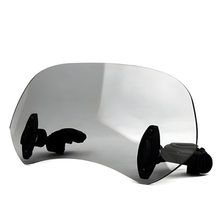 Motorcycle Windshield Extension, Universal Clamp On Motorcycle Wind Screen Spoiler