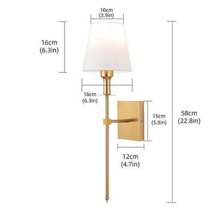 Battery Operated Sconce with No Wiring – image 9