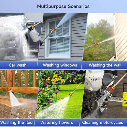 Cordless Pressure Washer with 2 Batteries, Portable Power Washer – image 8