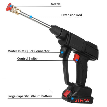 Cordless Pressure Washer with 2 Batteries, Portable Power Washer – image 10