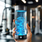 Portable Hydrogen Water Bottle 10.1 oz, USB Rechargeable Hydrogen Water Generator, Electrolysis Water Bottle