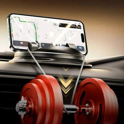 Car Phone Holder, 360 Rotating Phone Mount for Car Dashboard and Air Vent, Cell Phone Holder for Car