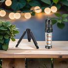 Outdoor Mosquito Repellent with Camping Light, Portable Mosquito Repellent, Rechargeable LED Light for Fishing