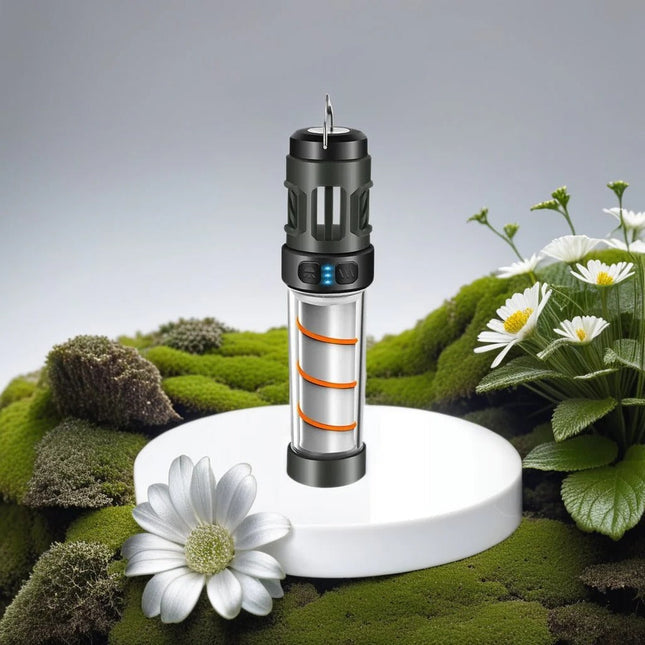 Outdoor Mosquito Repellent with Camping Light, Portable Mosquito Repellent