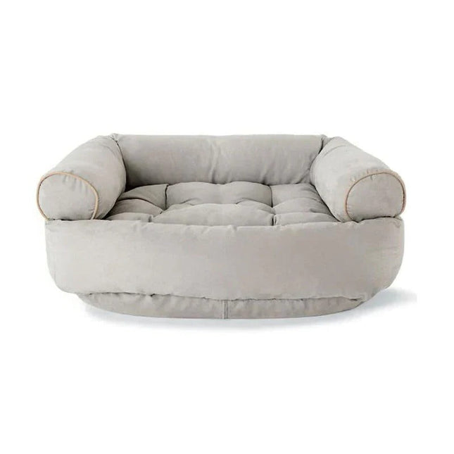 Dog Couch Bed, Orthopedic Dog Bed with Bolster