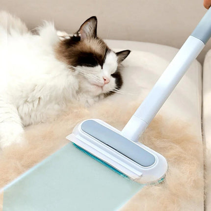 Pet Hair Remover Tool, Long Handle Pet Hair Scraper for Carpet – image 5