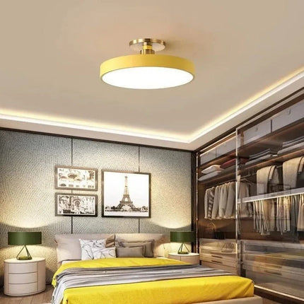 Flush Mount Ceiling Light, Ceiling Light Fixture for Bedroom and Kitchen – image 10