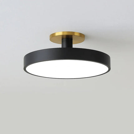 Flush Mount Ceiling Light, Round LED Ceiling Lights, Ceiling Light Fixture for Bedroom and Kitchen