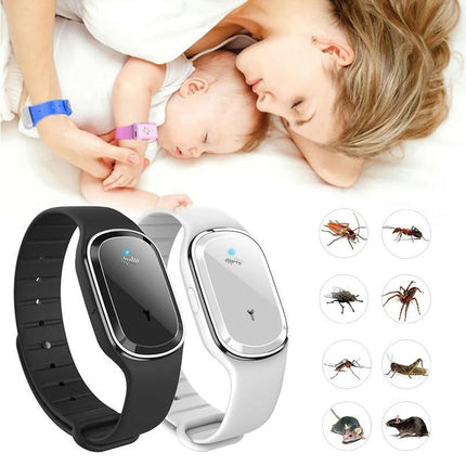 Ultrasonic Mosquito Repeller Bracelet, Rechargeable - image 4