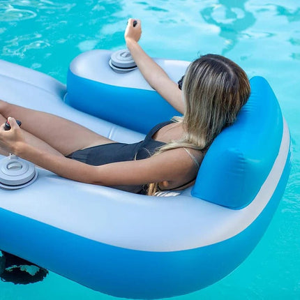 Pool Float with Motor for Adults, Motorized Pool Lounger – image 8