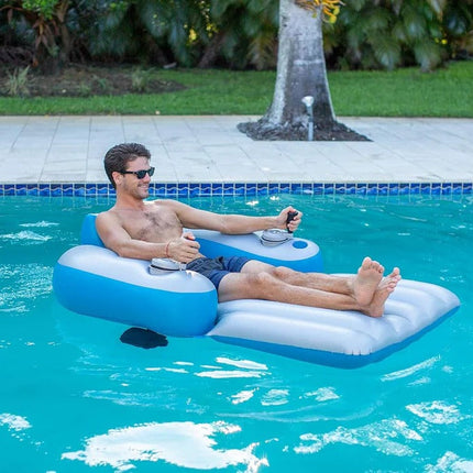 Pool Float with Motor for Adults, Motorized Pool Lounger – image 6