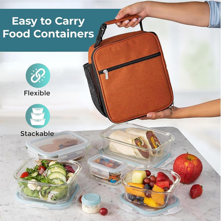 Meal Prep Containers with Airtight Lids, 35 Piece Food Storage Containers Set – image 5