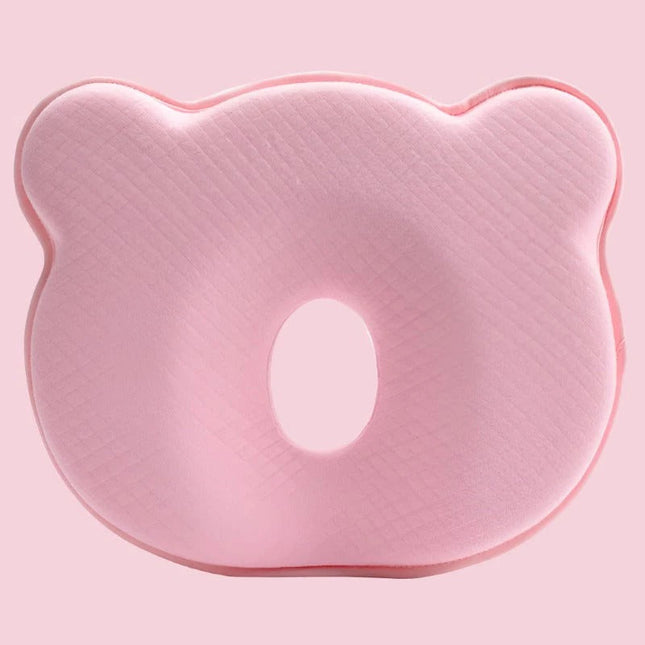 Baby Pillow, Ergonomic Infant Pillow for Head and Neck Support, Newborn Pillow for Crib and Stroller