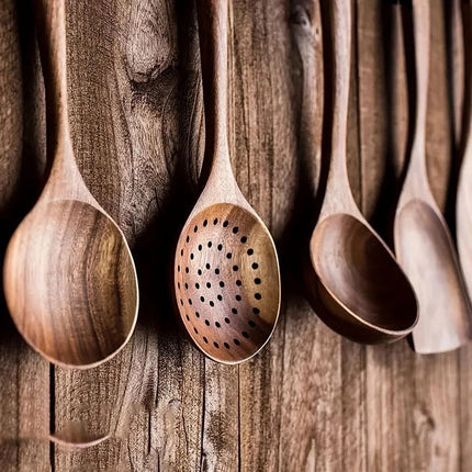 Kitchen Utensils, 5 Piece Kitchen Utensil Set with Slotted Spoon – image 4
