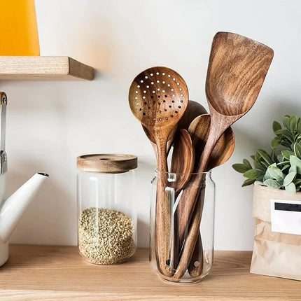 Kitchen Utensils, 5 Piece Kitchen Utensil Set with Slotted Spoon