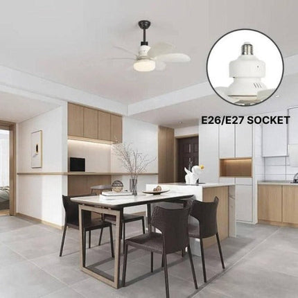 Compact Ceiling Fan for E27 Socket – image 5