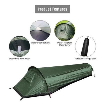 Tent for Backpacking, Ultralight 1.52 lb Waterproof Camping Tent with Mesh Lining – image 5