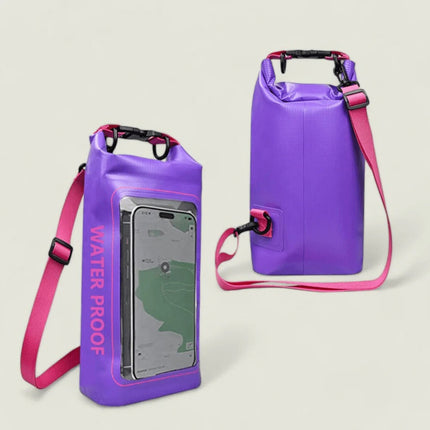 Waterproof Phone Pouch for Swimming and Kayaking, Universal Dry Bag Case for Smartphones up to 7 Inches