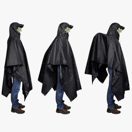 Rain Ponchos for Adults, Reusable Rain Poncho for Hiking and Camping – image 8