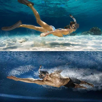 Full Face Snorkel Mask for Adults and Kids, 180 Degree Panoramic Diving Mask – image 9