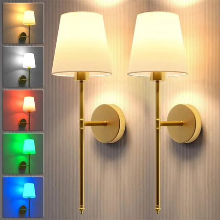 Rechargeable Wall Sconce with Remote Control, LED Wall Lights for Hallway – image 4